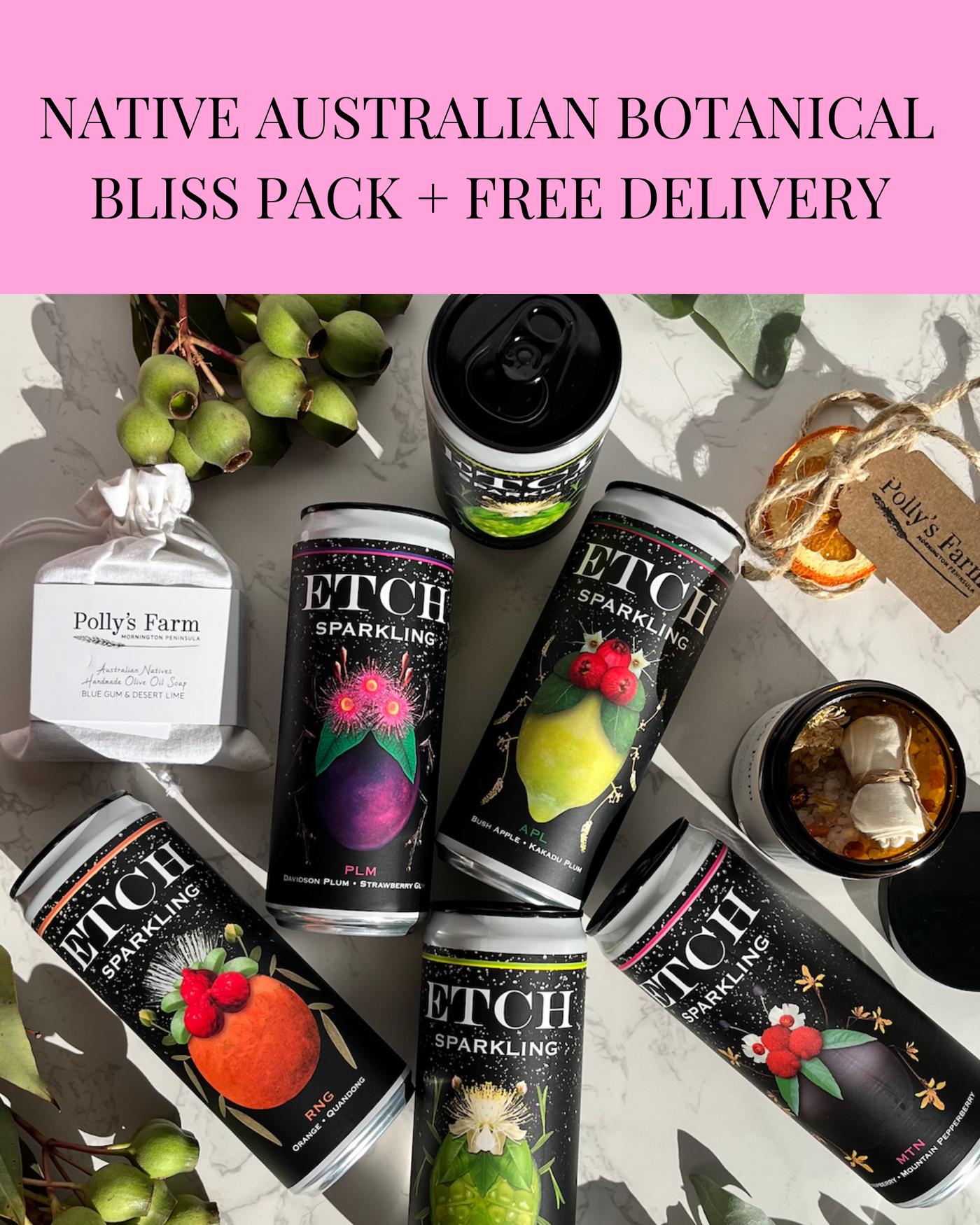 Native Australian Botanical Bliss Pack inc. FREE DELIVERY