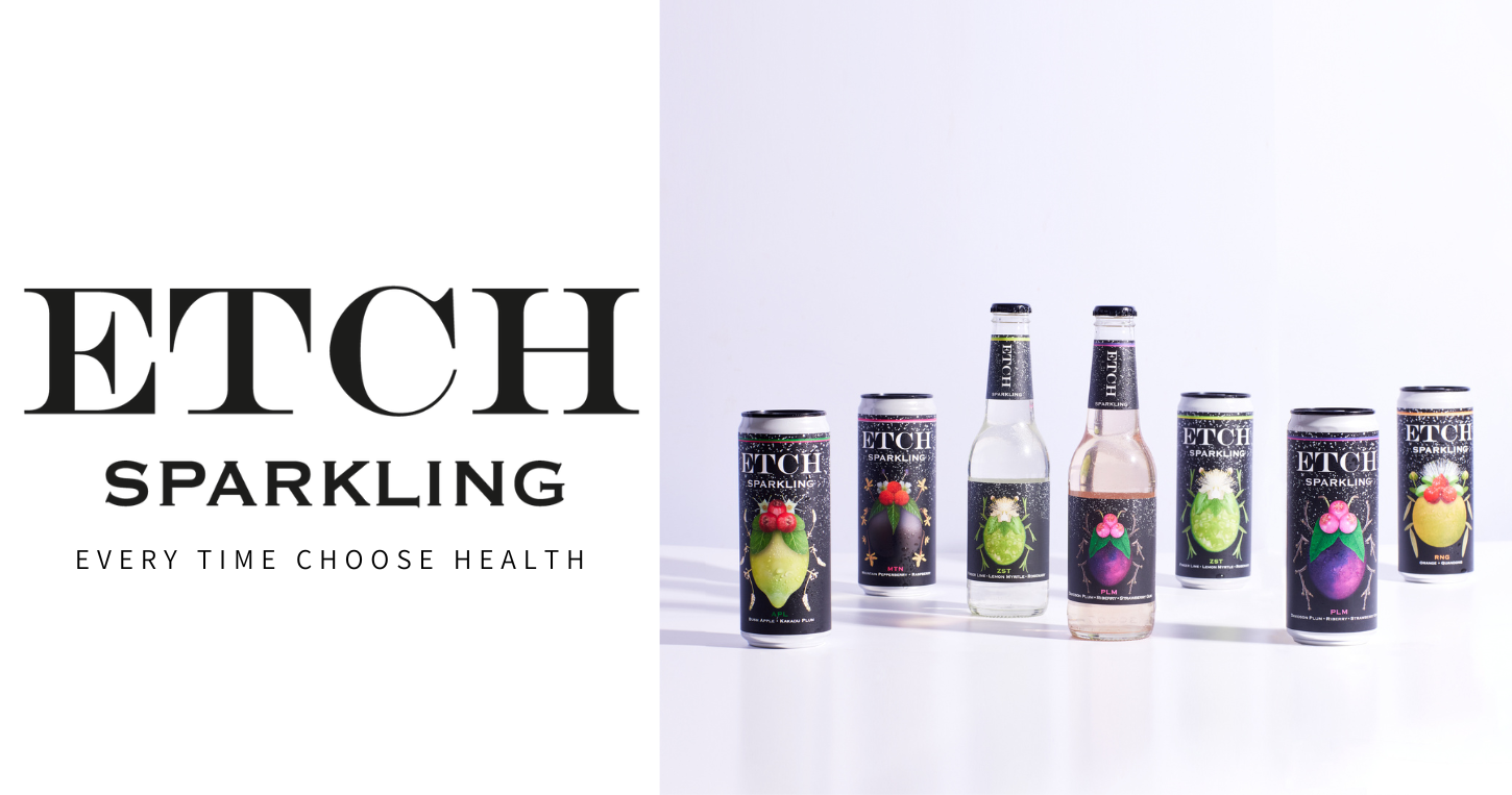 Non Alcoholic Sparkling Beverages Alcohol Free Drinks ETCH Sparkling