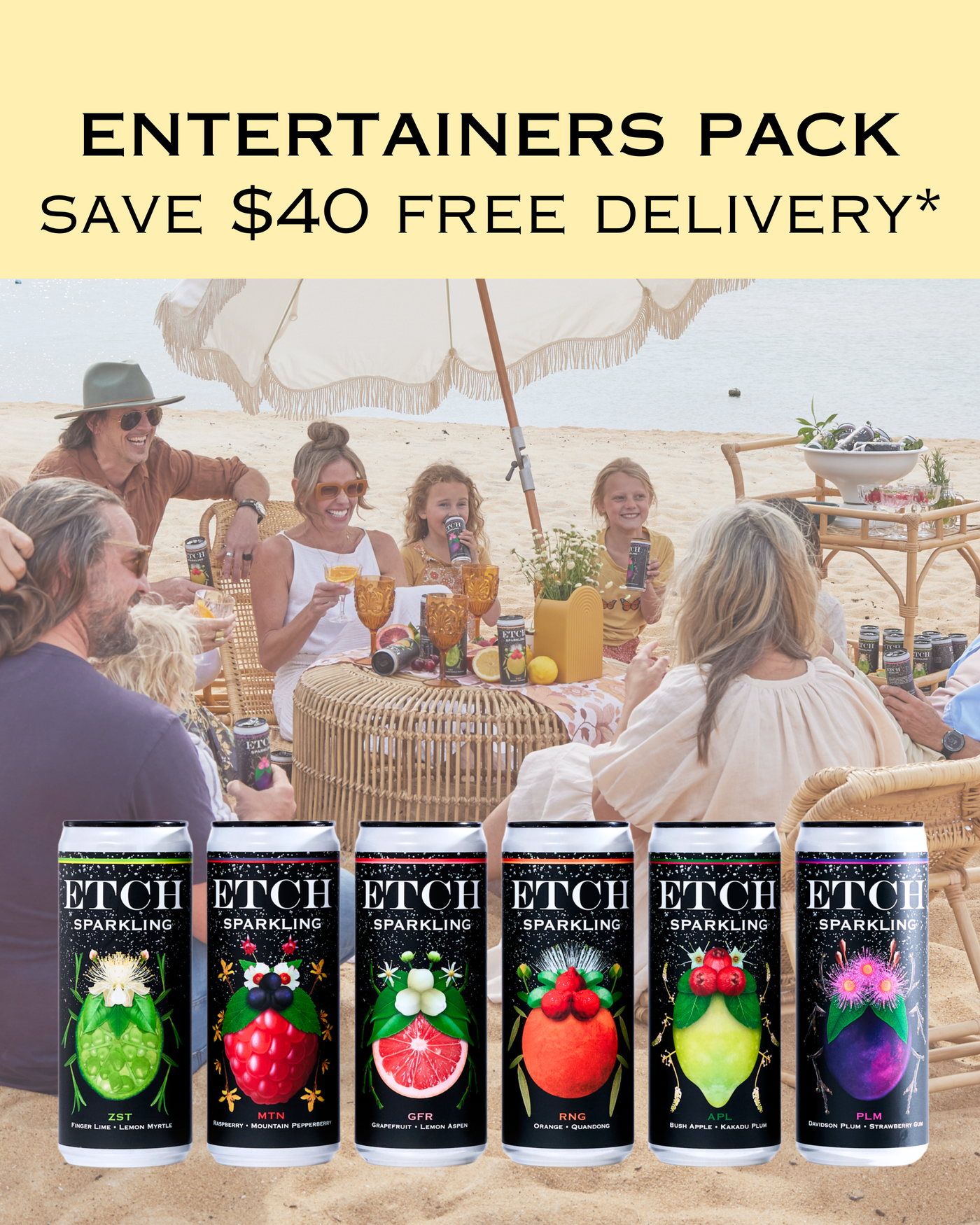 ENTERTAINERS PACK Mixed pack of all flavours (48 x 330ml cans) Inc. delivery*
