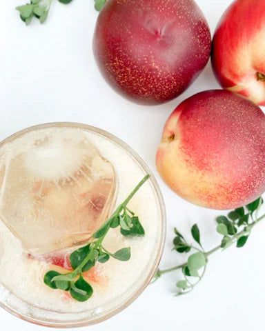 Nectarine, Thyme Fizz